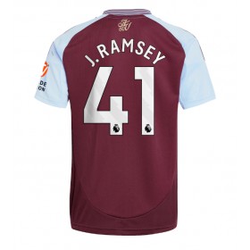 Aston Villa Jacob Ramsey #41 Hjemme skjorte 2024-25 Kortermet